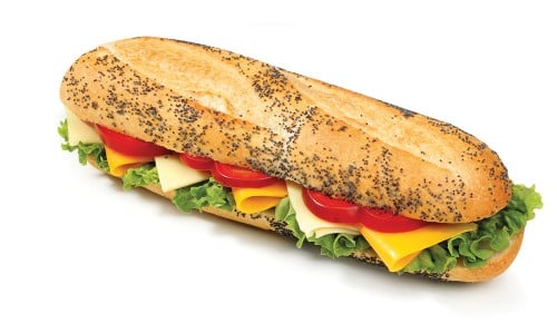 SPAR To Go - VEGANSKA BAGETA MAK 