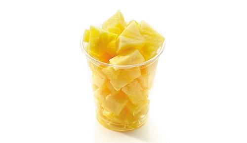 Ananas - rezan, sadje v lončku