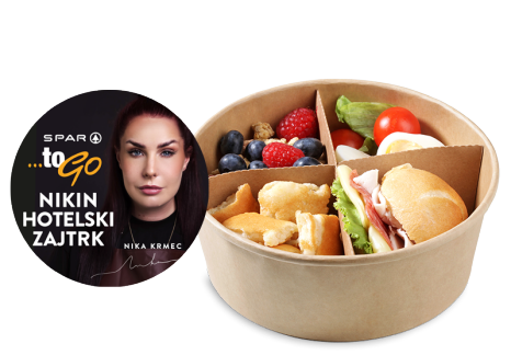 SPAR To Go z Niko Krmec - nikin hotelski zajtrk