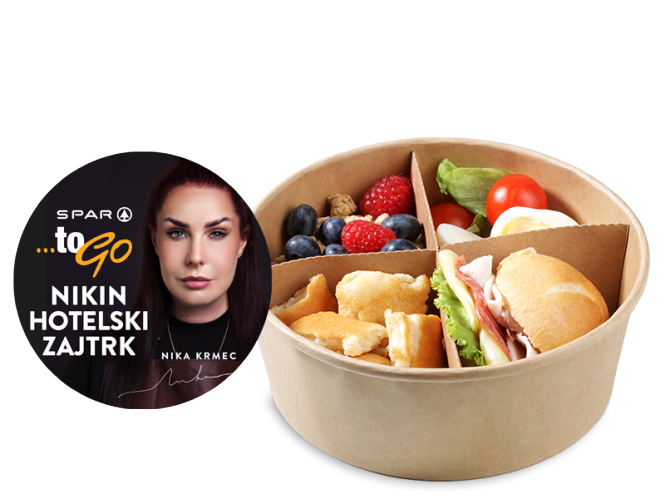 SPAR To Go z Niko Krmec - nikin hotelski zajtrk