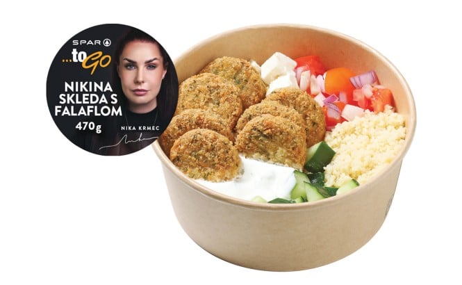 SPAR To Go z Niko Krmec - Nikina skleda s falaflom