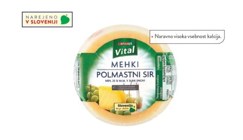 SPAR VITAL MEHKI SIR POLMASTNI