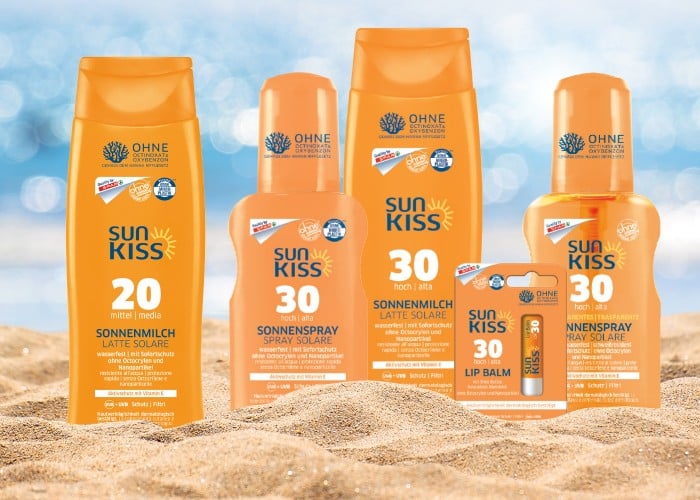 SUN KISS - Sončna kozmetika za vso družino