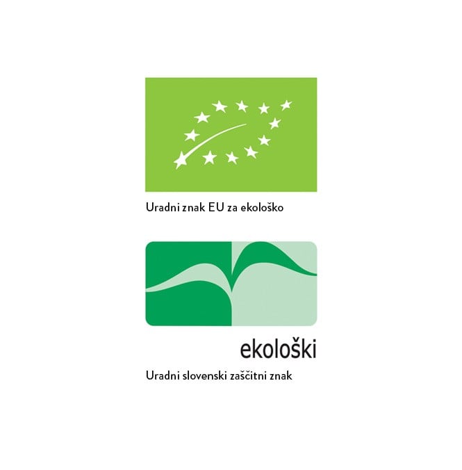 Uradni znak EU za ekološko Uradni slovenski zaščitni znak ekološki