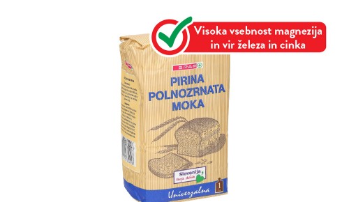SPAR pirina polnozrnata moka