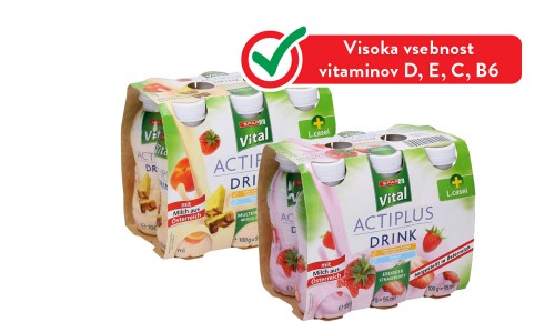 SPAR Vital mlečni napitek Actiplus