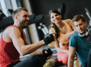 Skupina ljudi fitnes