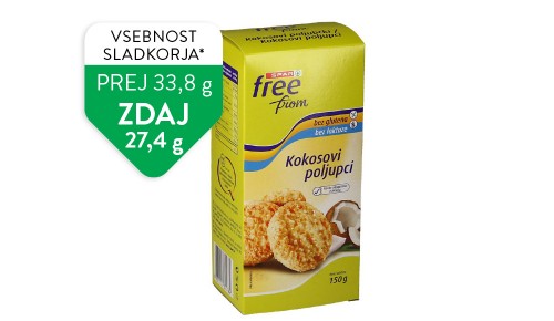 SPAR free from piškoti kokosovi poljubčki