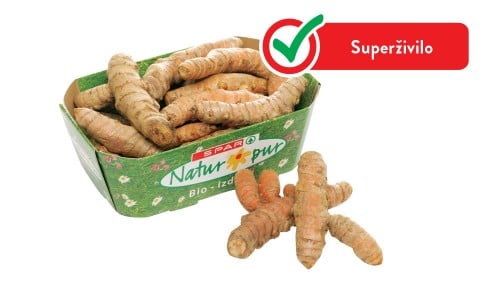 SPAR NATUR*PUR BIO SVEŽA KURKUMA
