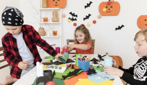Noč čarovnic - Halloween, izdelovanje okraskov za noč čarovnic
