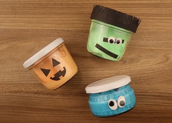 Sluz (slime) za noč čarovnic