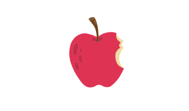 Povprečno jabolko vsebuje med 80 in 100 kalorij