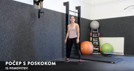 Trening doma s Tamaro Simovič - krožni trening