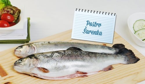 Sparova ribarnica, sveže ribe in morski sadeži, Postrv Šarenka