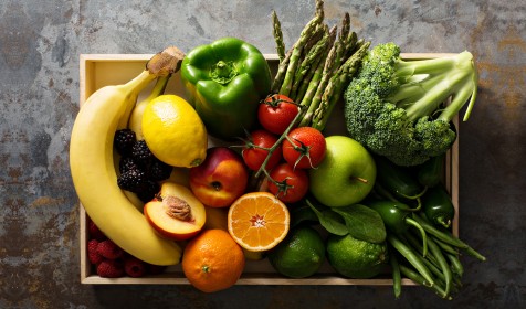 Sadje in zelenjava, prednosti veganstva
