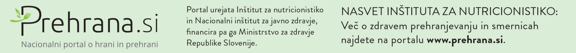 Portal Prehrana.si, nacionalni portal o hrani in prehrani
