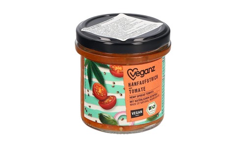 VEGANZ bio namaz konoplja in paradižnik