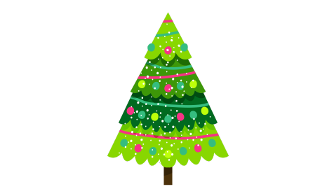 Decembrski čas NOVOLETNA JELKA