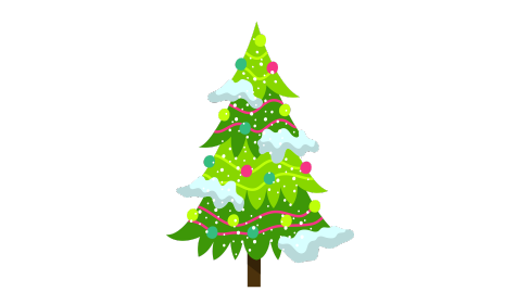 Decembrski čas NOVOLETNA JELKA