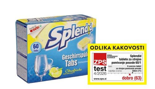 TABLETE CITRUS SPLENDID, 60/1