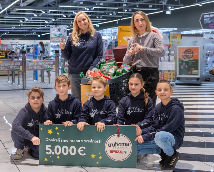 SPAR v sodelovanje z Anino zvezdico