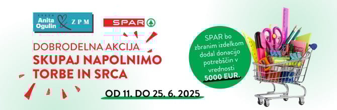 Dobrodelna akcija SKUPAJ NAPOLNIMO TORBE IN SRCA
