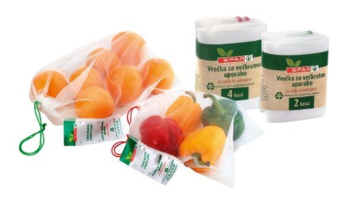 DOBRE VREČKE - Mrežaste vrečke za sadje in zelenjavo