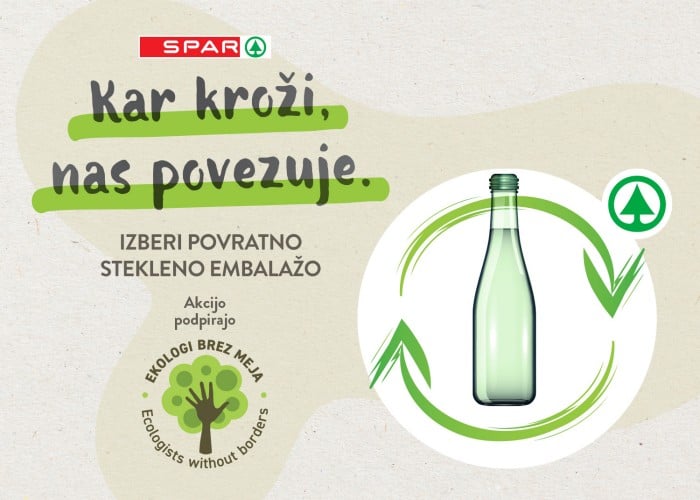 Kar kroži, nas povezuje - povratna steklena embalaža