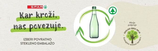 Kar kroži, nas povezuje - povratna steklena embalaža