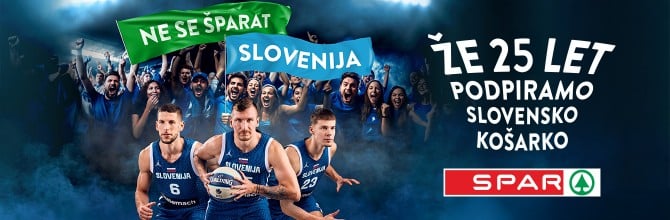 Ne se šparat Slovenija, slovenski košarkarski reprezentanti