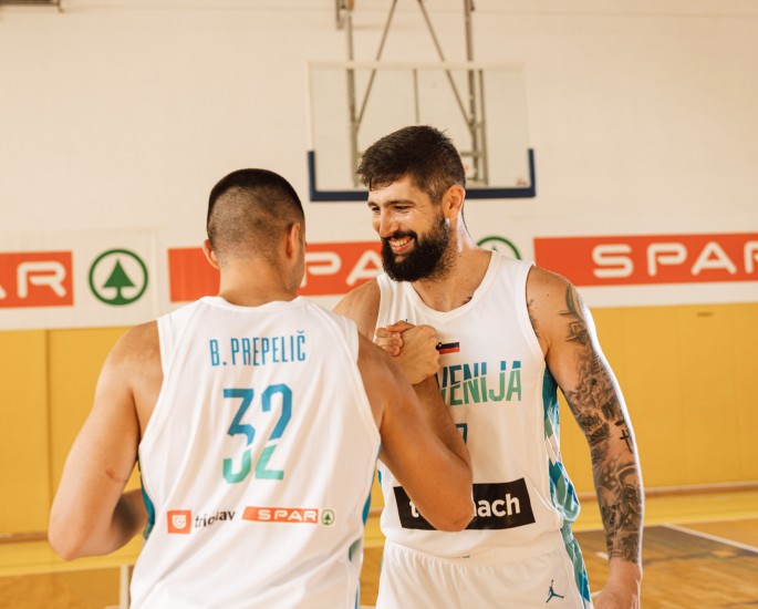 SPAR, Skupaj smo najmočnejši, košarkarski reprezentanti Slovenije