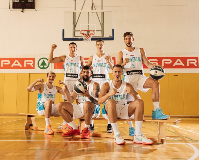 SPAR, Skupaj smo najmočnejši, košarkarski reprezentanti Slovenije