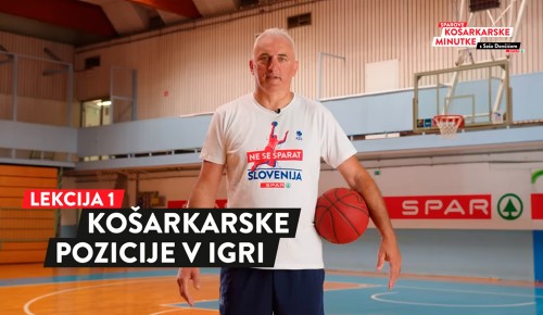 SPARove košarkarske minutke s Sašo Dončićem: Igralne pozicije
