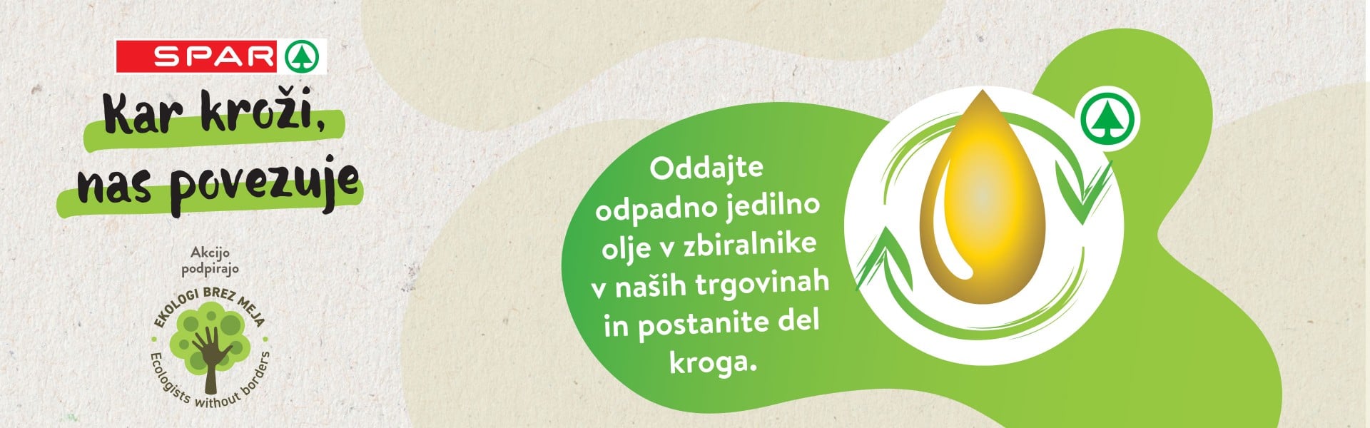 Kar kroži, nas povezuje- zbiralniki za odpadno jedilno olje